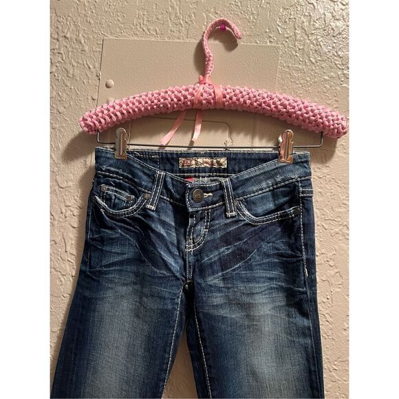 BKE Stella Stretch Bootcut Jeans Woman’s Size 23 - Picture 3 of 13